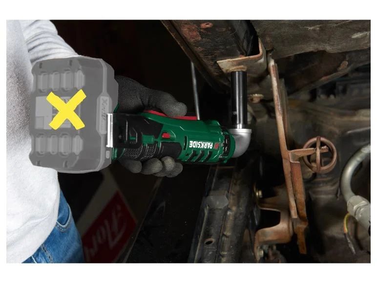 Нов Акумулаторен ъглов ударен Гайковерт Parkside 20V Германия