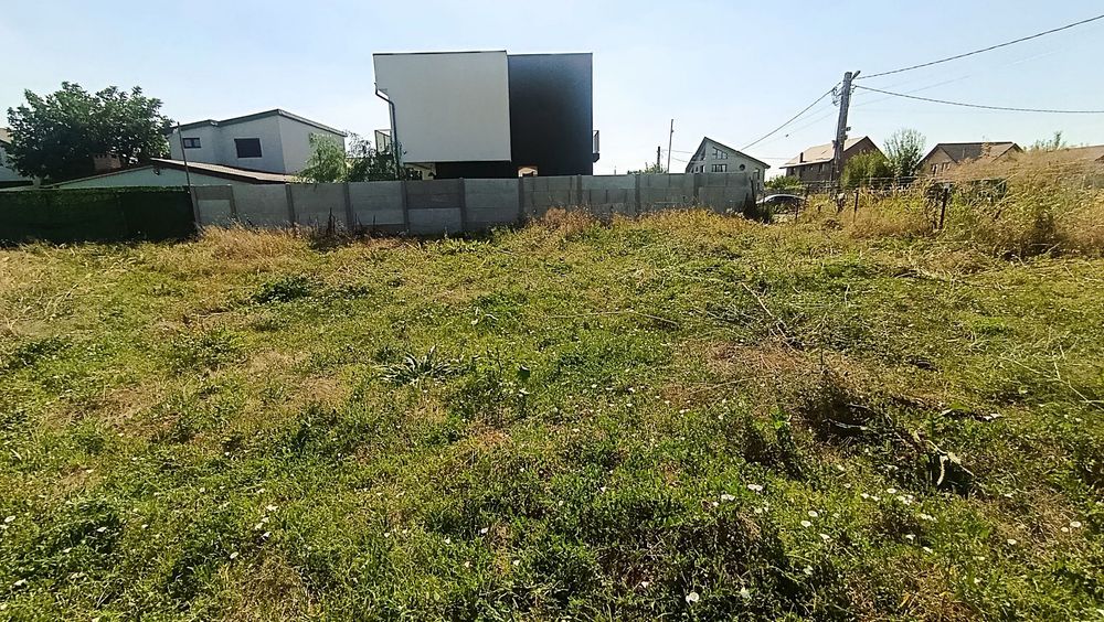 PROPRIETAR – Teren intravilan 500 mp, Strada Fluturilor, Comuna Berceni – asfalt, gaze, utilități