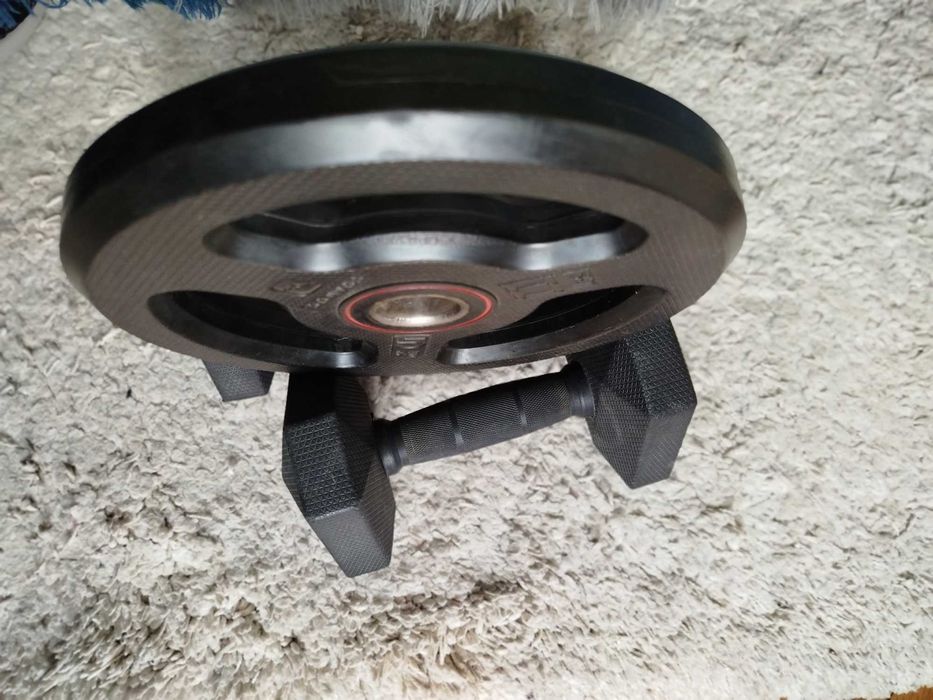 Тежести за силови тренировки, 5 кг всеки, 3 бр. много добро състояние