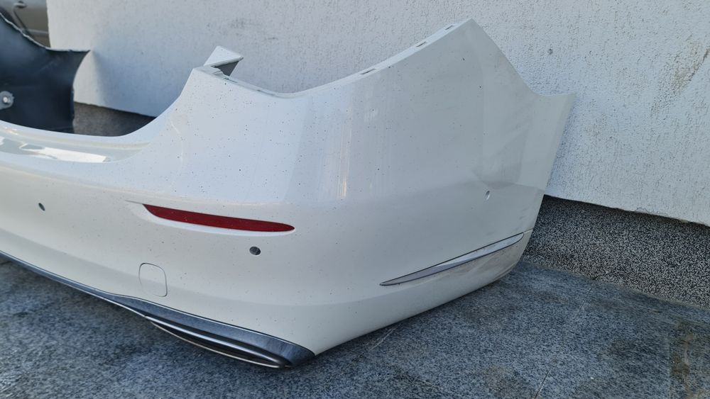 Spoiler bara spate toba tips completa Mercedes S w223 a223 2020+