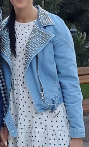 Jacheta de blugi cu capse