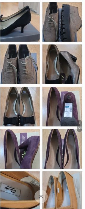 Продам новые натуральная кожа женские туфли фирмы Clarks,38 размер,