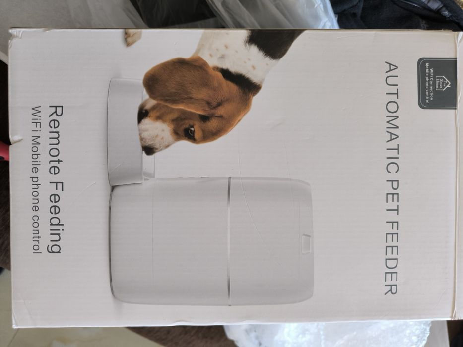 Автоматична хранилка, дозатор за храна Смарт Mentor SD001 WiFi, 6L