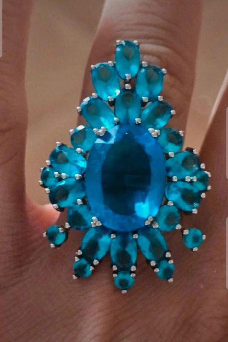 Inel nou superb din argint ștantat 925