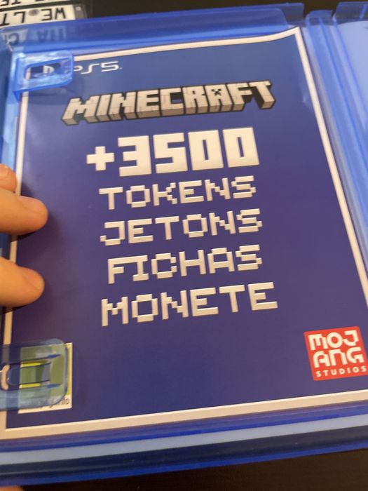 Minecraft игра за playstation 5 със tokenи