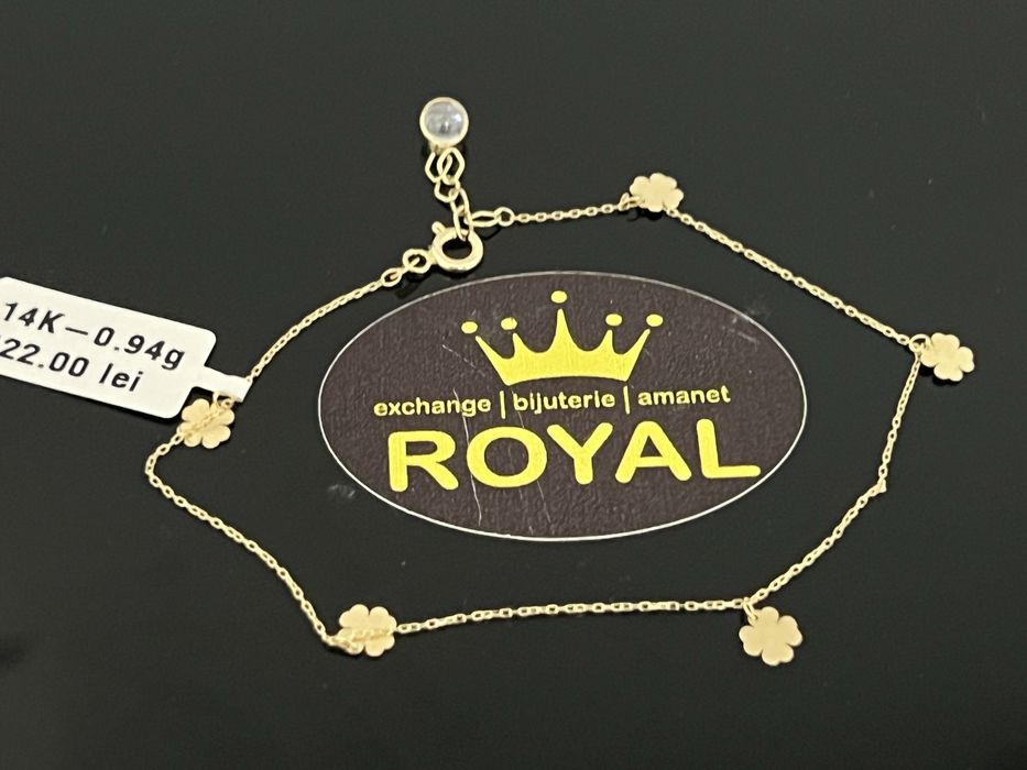Bijuteria Royal CB : Bratara dama aur 14k 585  0,94 gr