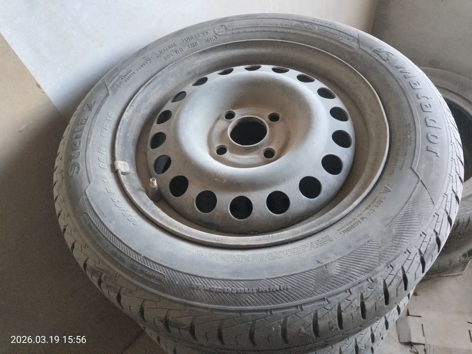 Р14 комплект колес стоял на опелье