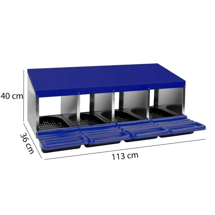 Метално Гнездо за кокошки автоматично 1/2/3/4 в 1  #395