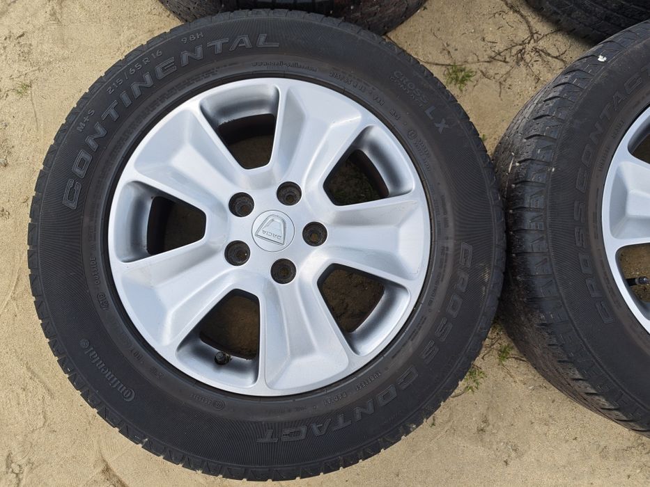 4x Jante Originale din Aluminiu de Dacia Duster pe 16"