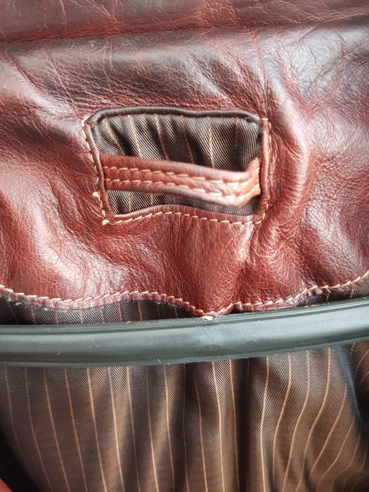 Мъжко яке от естествена кожа