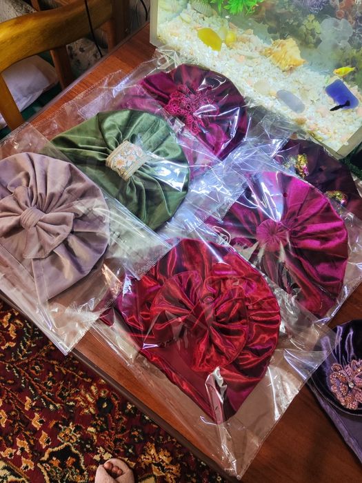 Новые  тюрбанчики на осень