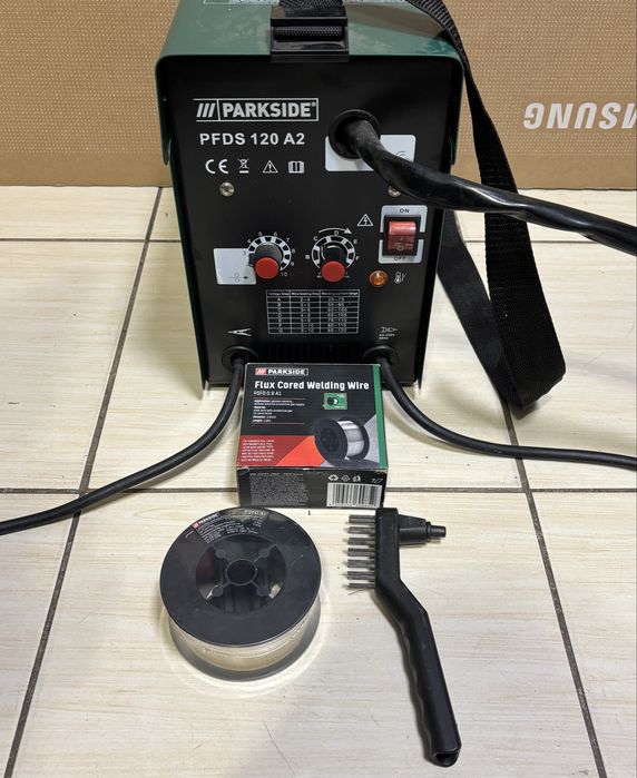 MDM vinde: Aparat de sudura Parkside PFDS 120 A2, cu sarma.