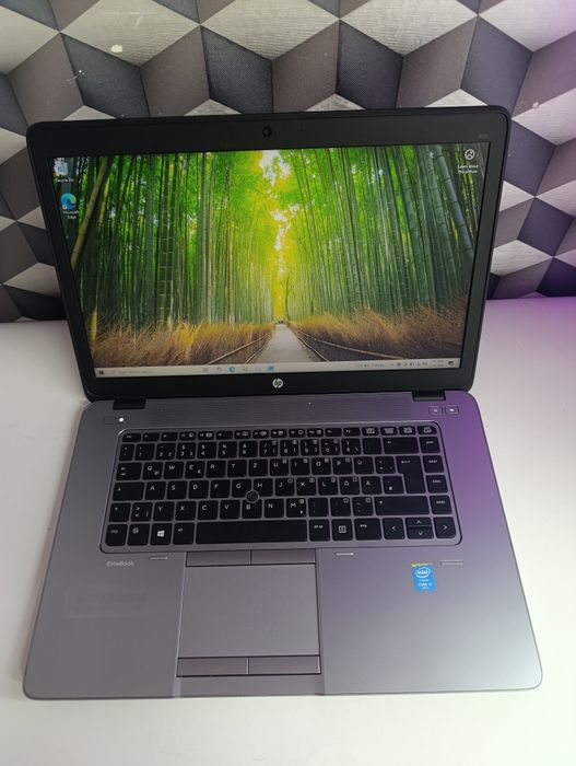 Laptop impecabil office hp 850 metalic Intel i5 8gb ram ssd 120 gb