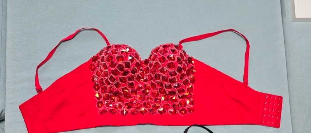 Ноно дамско бюстие с камъни S/M