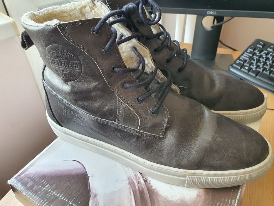 Мъжки кожени обувки