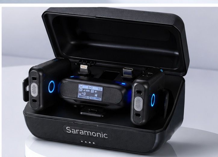 Микрофон Saramonic Blink500 B2+. Повер банк в подарок.