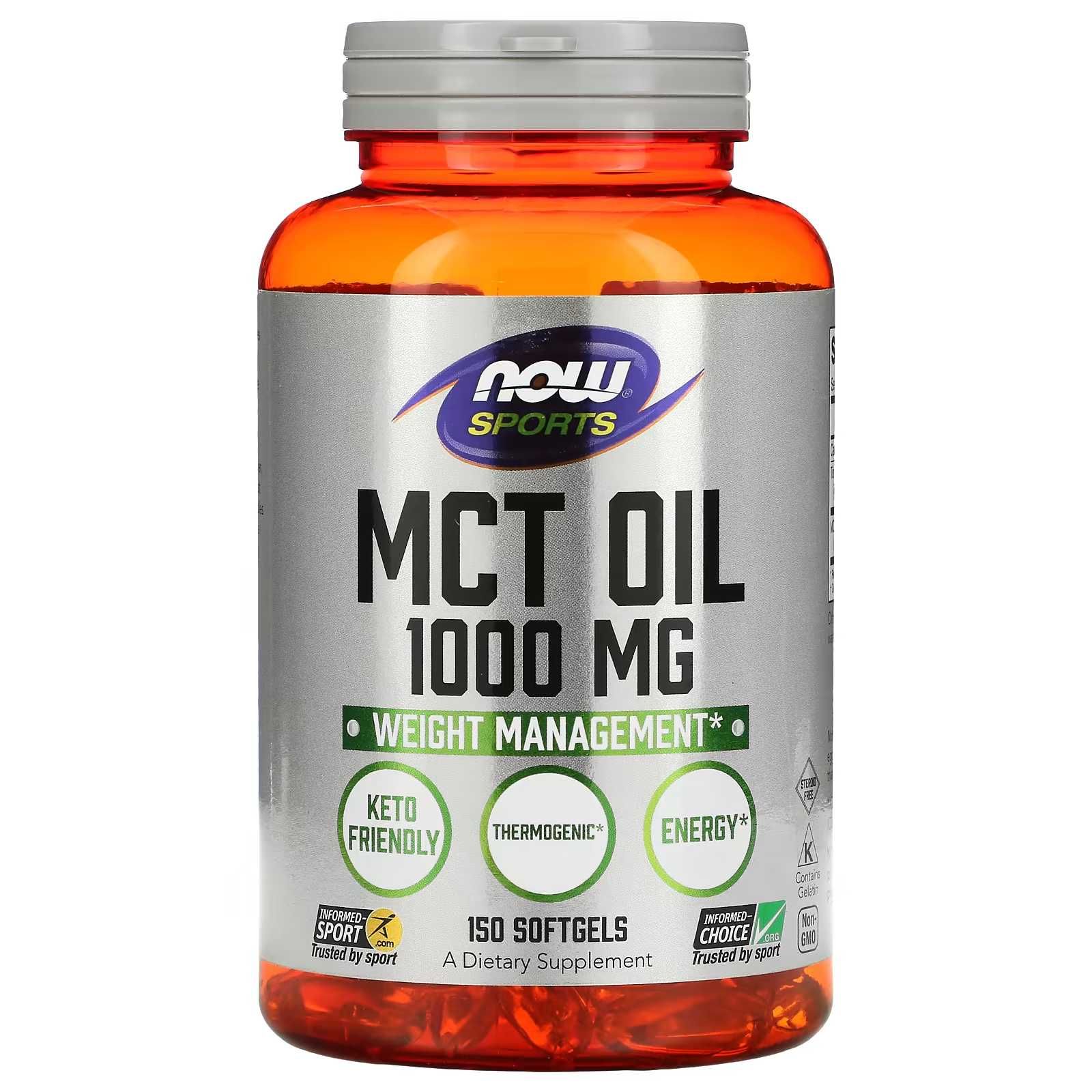 Жиросжигатель Масло МСТ, MCT Oil, 1,000 mg, 150 капсул Америка: 24 у.е ...