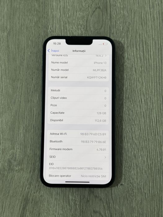 iPhone 13 128GB Midnight