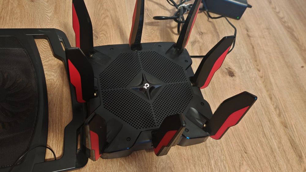 Router Gaming Wireless TP-Link Archer AX11000, Wi-Fi 6, Tri-Band