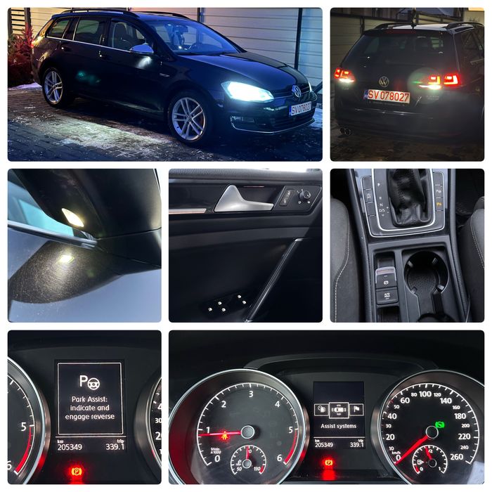 Vw Golf 7 2.0 TDI ACC / DSG / Park assist / RAR efectuat