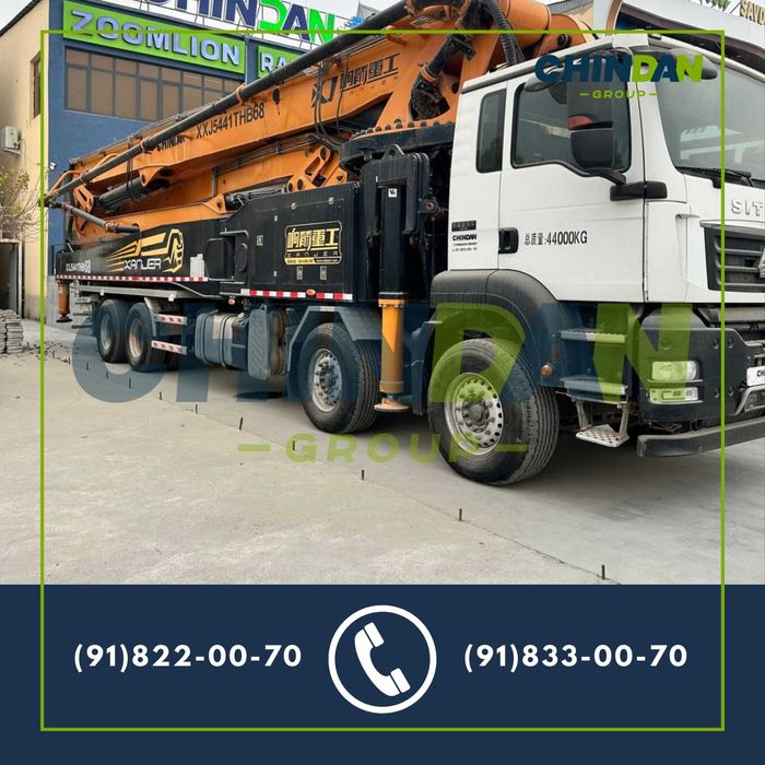 Автобетононасос Xanjer 62 метр шасси Sitrak в продаже