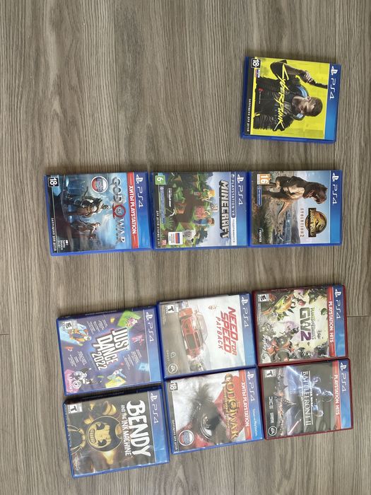 Игры PS4 ассортимент БУ не царапанны