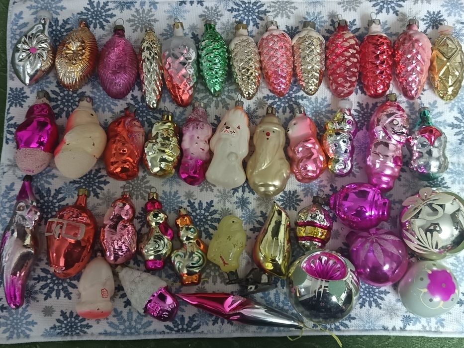 Советские ёлочные игрушки