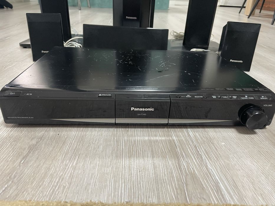 Sistem Home Cinema Panasonic SA-PT 465 5.1 + subwoofer – boxe tower