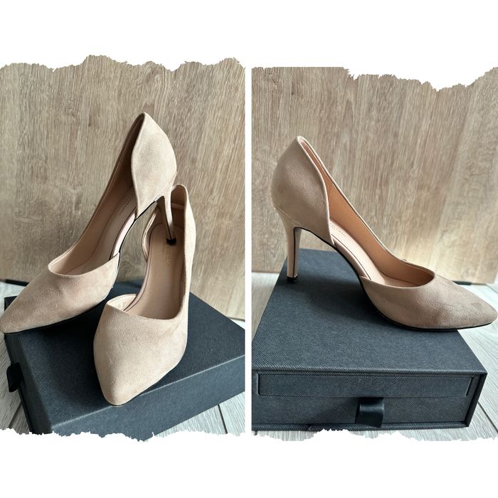 Продам замшевые туфли