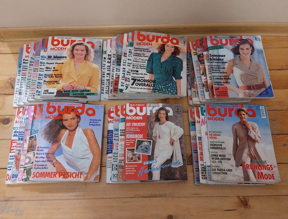 Стари издания на списание burda