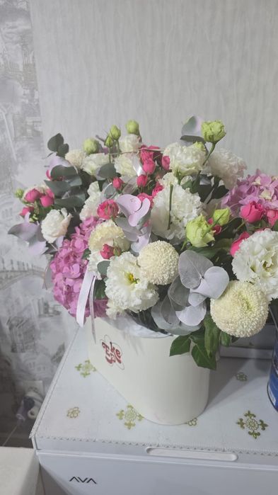 3 букета с цветами