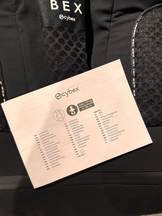 Marsupiu Cybex Coya negru NOU