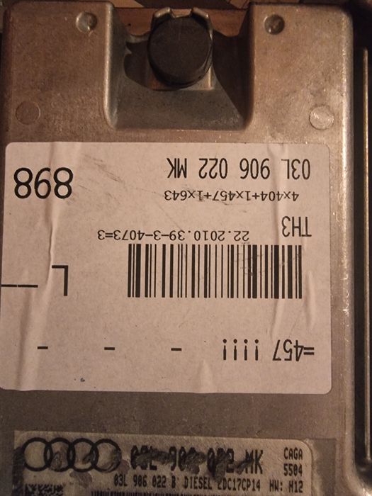 ECU Calculator motor Audi A4 a5 q5 2.0TDI caga 03L906022MK