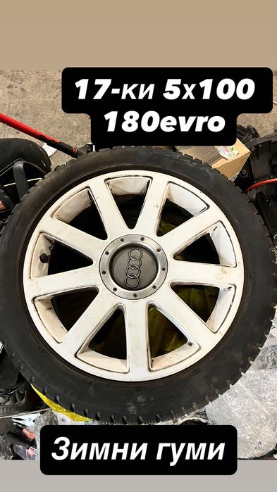 Джанти 17-ки и 16-ки 5х100,5х120 и 5х110