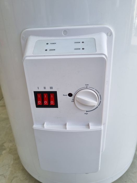 Косвенный бойлер с ТЭНом 200л. Бак из нержавейки