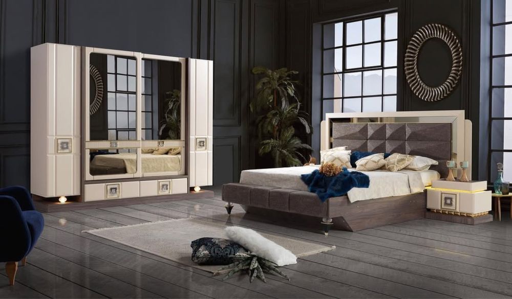 Спальный гарнитур, диван, комод, пуфик от Sultanmebel