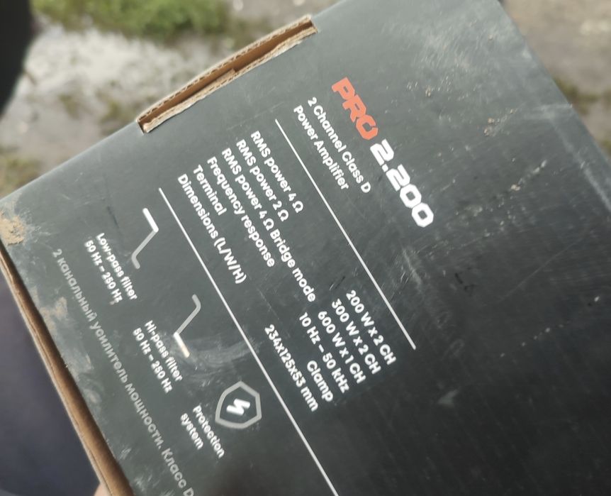 Усилитель amp pro 2.200