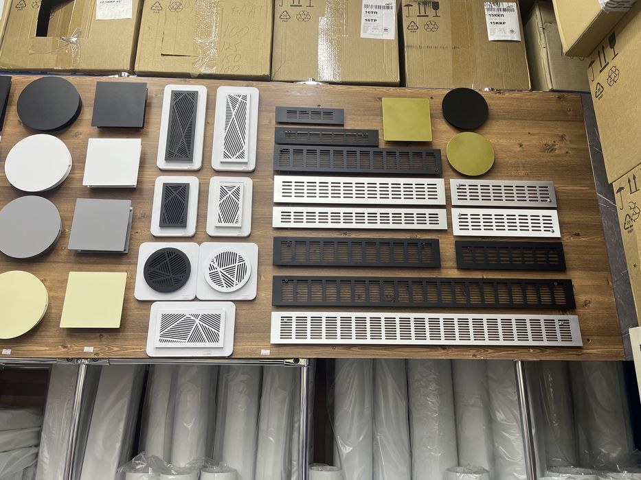 Решетки вентиляционные врезные