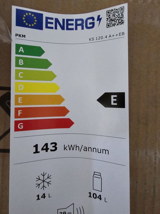 Нов хладилник/фризер за вграждане PKM 87 см