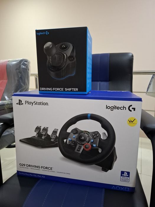Игровой руль комплект, Logitech G29, Shifter