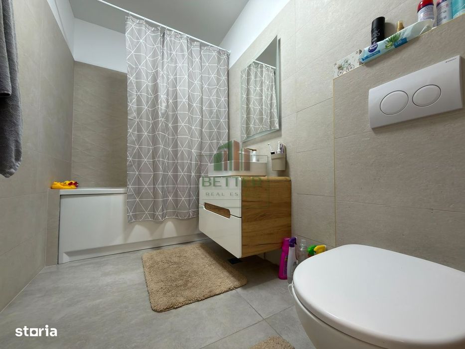 Apartament de vanzare 3 camere - mobilat și utilat ,Popesti Leordeni
