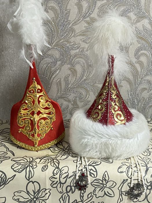 Казахское платье и саукеле