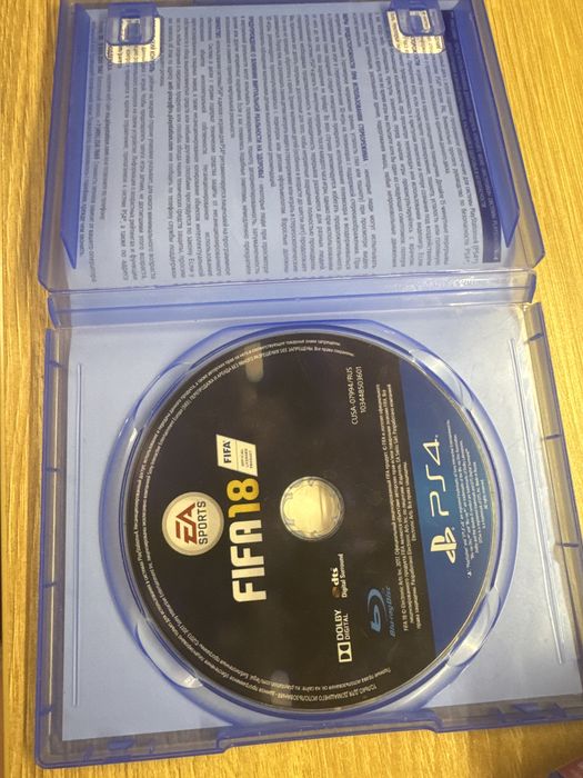 Диск для PS4 FIFA 18