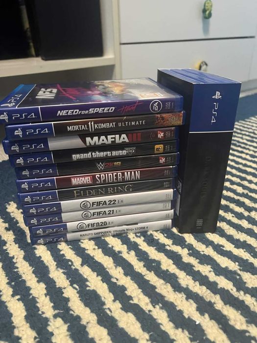 Playstation 4 Pro + 14 Jocuri