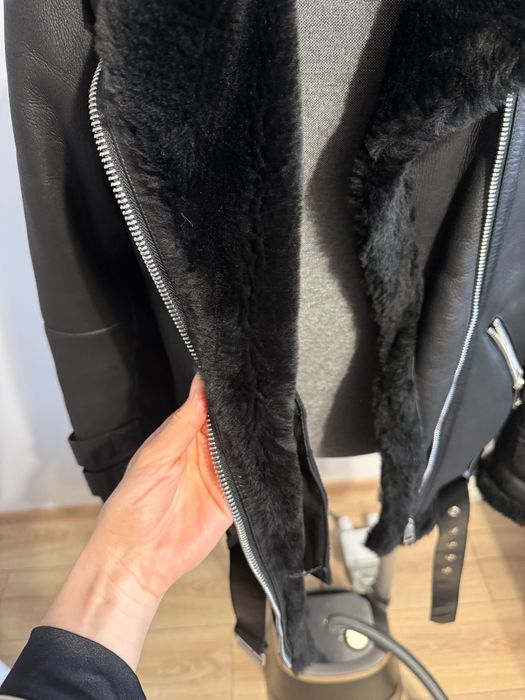 Jacheta din cojoc merinos