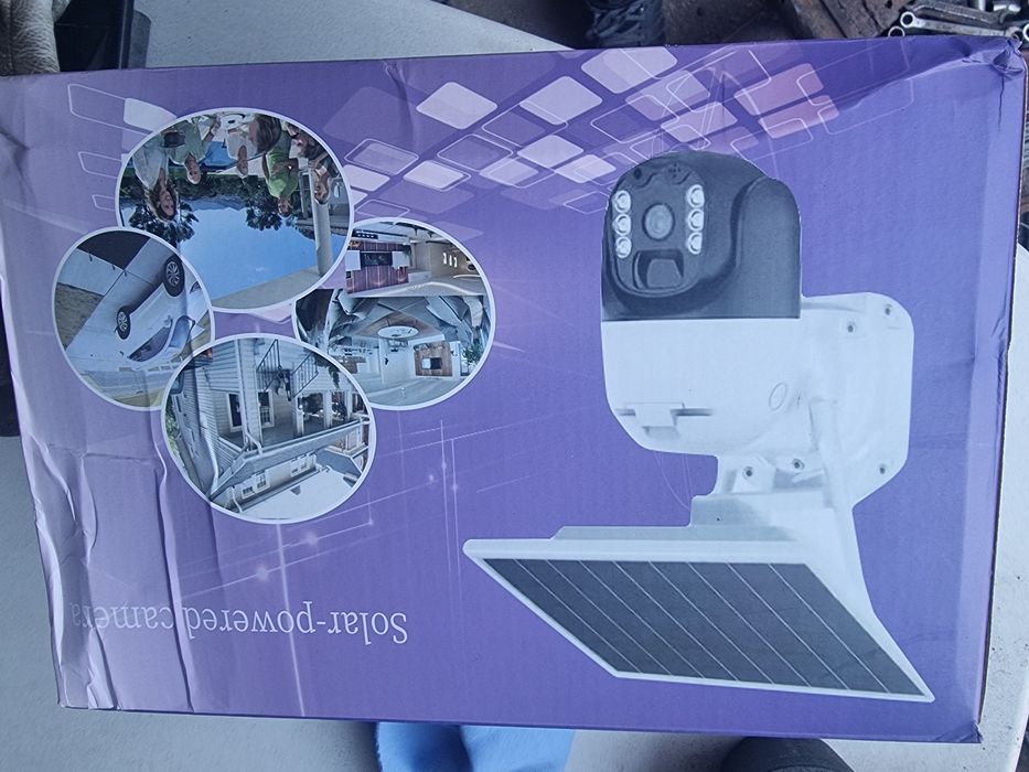 Camera supraveghere, Wi-Fi, cu panou solar.