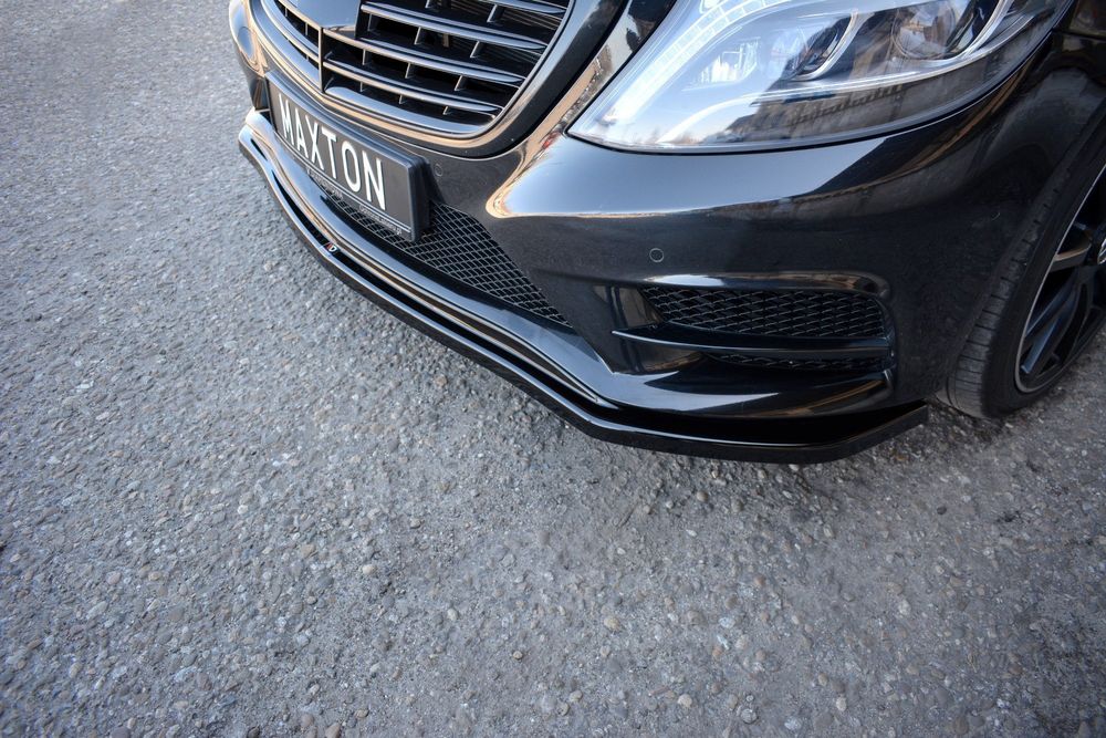 Спойлер за предна броня Maxton design за Mercedes Benz W222 (2013-2017)