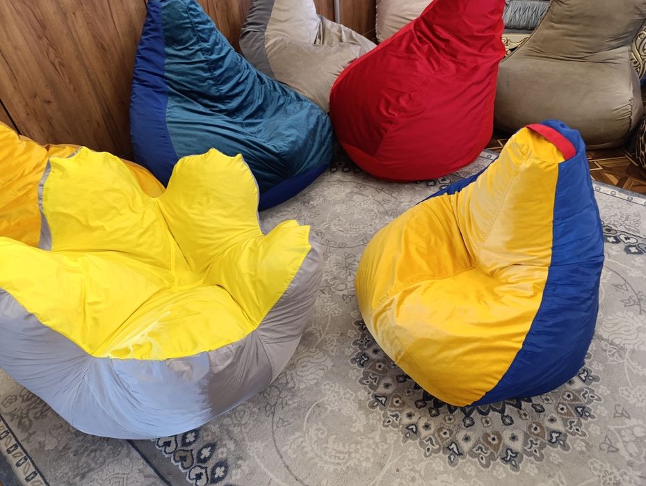 Кресло груша. Бин бег. Биг бег. Пуфик. Подушки.