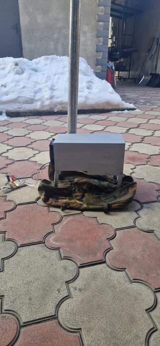 Зимняя печка для рыбалки