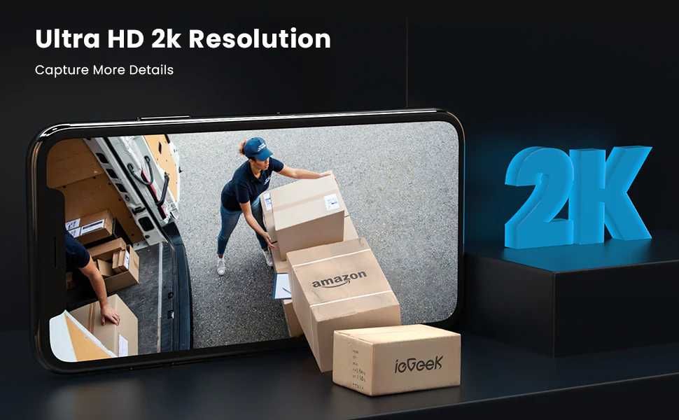 Висококачествена въртяща се камера ZS-GQ2 от IeGeek